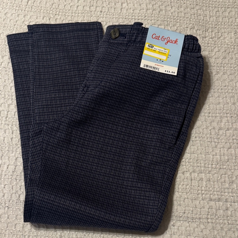 Cat & Jack Men's Dark Blue Chinos
